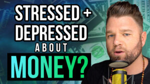depressed about money